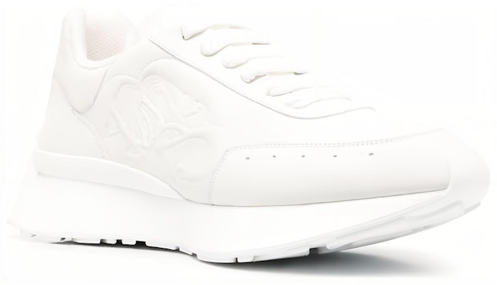 Alexander McQueen Sprint Runner 'Putih' Sneakers 688548-WIDN6-9000 Lookbook Alexander McQueen Sprint Runner 'Putih' Sneakers 688548-WIDN6-9000