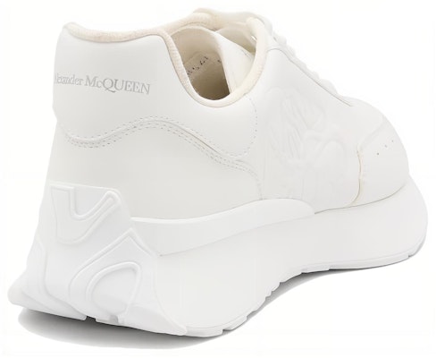 Alexander McQueen Sprint Runner 'Putih' Sneakers 688548-WIDN6-9000 Details for Alexander McQueen Sprint Runner 'Putih' Sneakers 688548-WIDN6-9000