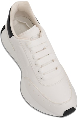 Alexander McQueen Sprint Runner 'Putih Hitam' 688548-WIC93-9061 Shop Alexander McQueen Sprint Runner 'Putih Hitam' 688548-WIC93-9061