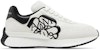 Alexander McQueen Sprint Runner 'Putih Hitam' 691342WIC959061