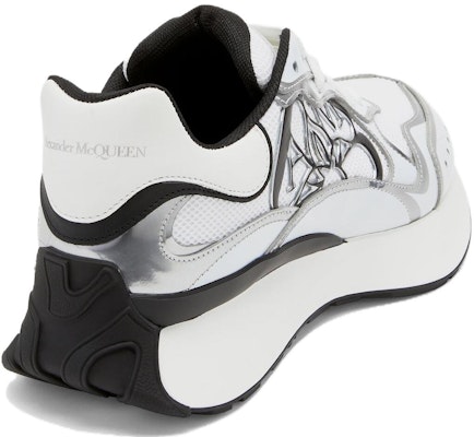 Alexander McQueen Sprint Runner 'Putih Hitam' 757985W4WM68718 Lookbook Alexander McQueen Sprint Runner 'Putih Hitam' 757985W4WM68718