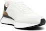 Lookbook Alexander McQueen Sprint Runner 'White Black Khaki' 777417-WIDNE-8738