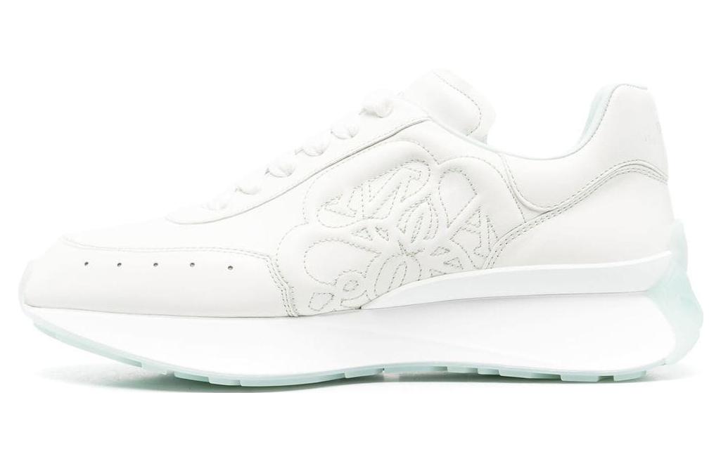 Alexander McQueen Sprint Runner 'White Green' 705076WIC9F8931