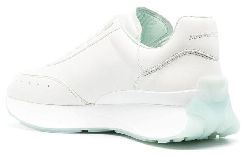 Lookbook Alexander McQueen Sprint Runner 'Putih Hijau' 705076WIC9F8931