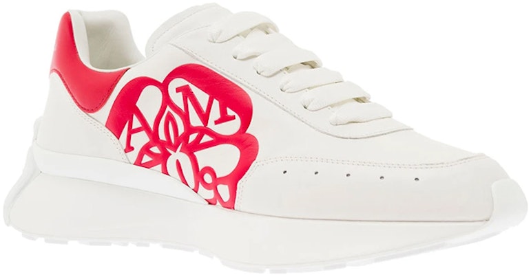 Alexander McQueen Sprint Runner 'White Lust Red' 727377-WIC9E-9174 Order Alexander McQueen Sprint Runner 'White Lust Red' 727377-WIC9E-9174