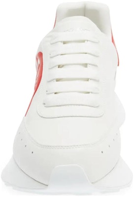Alexander McQueen Sprint Runner 'White Lust Red' 727377-WIC9E-9174 Shop Alexander McQueen Sprint Runner 'White Lust Red' 727377-WIC9E-9174