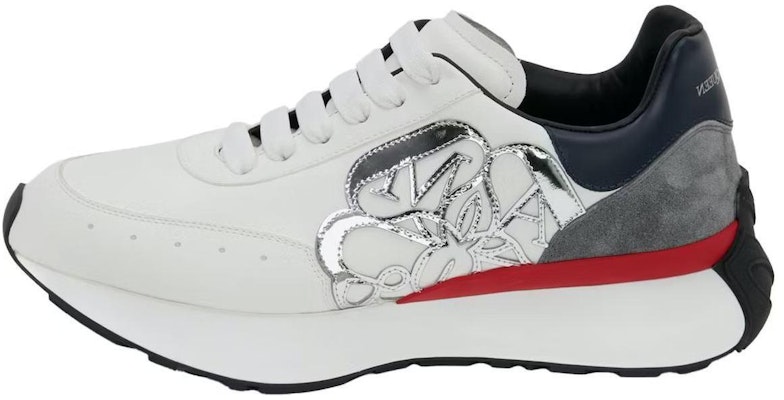 Alexander McQueen Sprint Runner 'Putih Pelbagai Warna' 711715WIC998996 Buy Alexander McQueen Sprint Runner 'Putih Pelbagai Warna' 711715WIC998996