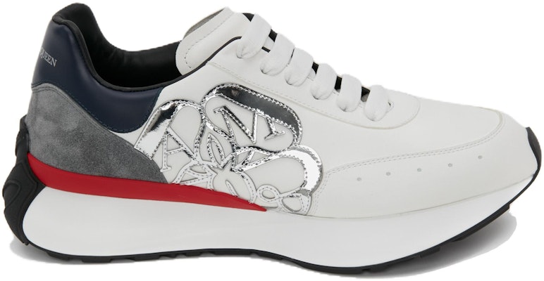 Alexander McQueen Sprint Runner 'White Multi-Color' 711715WIC998996 Order Alexander McQueen Sprint Runner 'White Multi-Color' 711715WIC998996