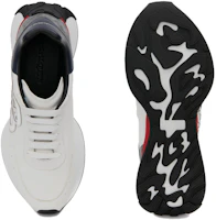 Purchase 亞歷山大·麥昆 Sprint Runner 皮革運動休閒鞋 白彩