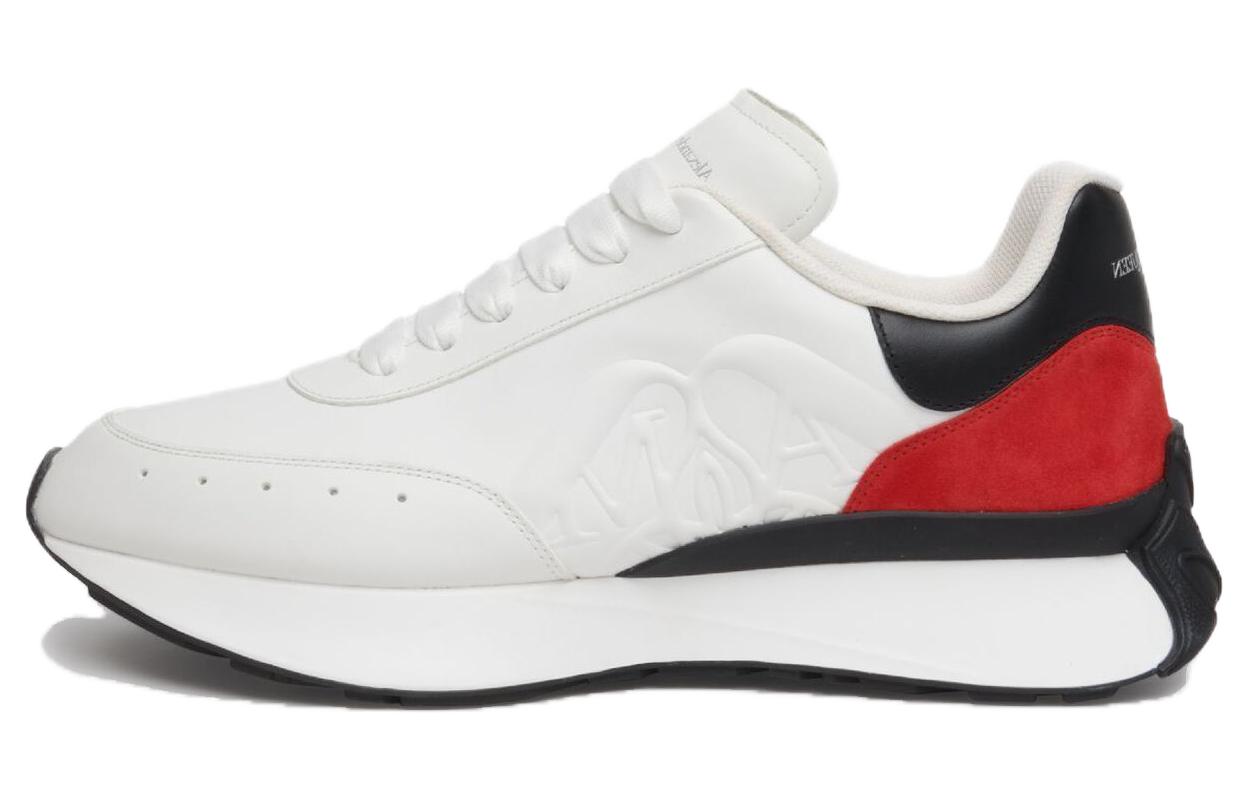 Alexander McQueen Sprint Runner Black Tulip 777417WIDNK8759