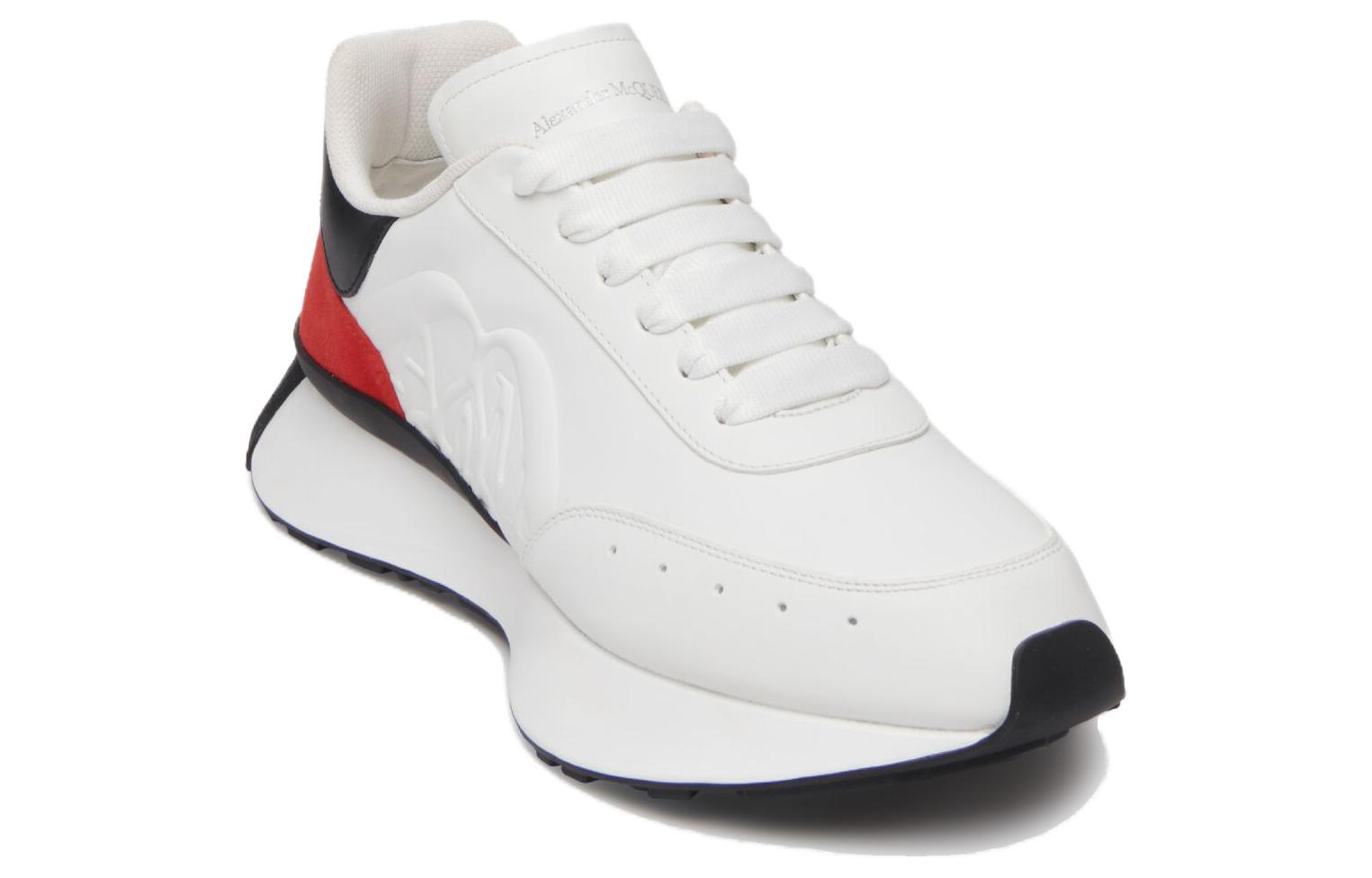 Order Alexander McQueen Sprint Runner Noir Tulipe 777417WIDNK8759