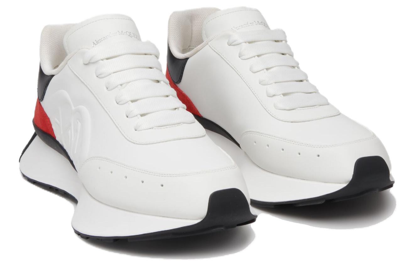 Lookbook Alexander McQueen Sprint Runner Noir Tulipe 777417WIDNK8759