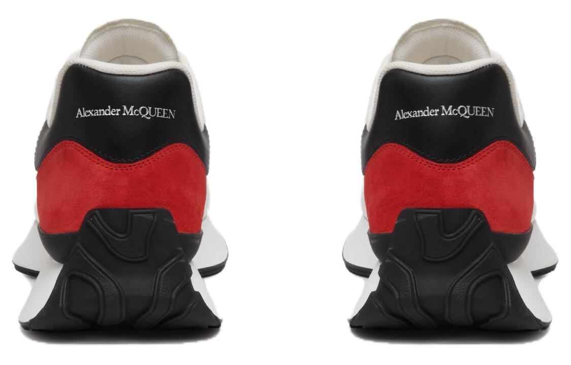 Shop Alexander McQueen Sprint Runner Noir Tulipe 777417WIDNK8759