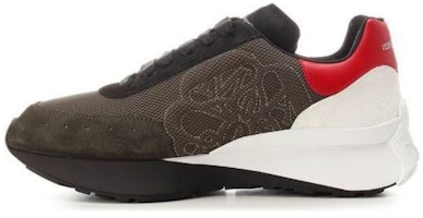 Alexander McQueen Sprint Runner Multicolour 'Khaki' 757719W4WM23196 Alexander McQueen Sprint Runner Multicolour 'Khaki' 757719W4WM23196