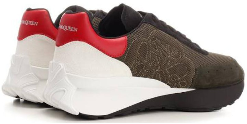 Alexander McQueen Sprint Runner Multicolor 'Khaki' Sepatu Olahraga 757719W4WM23196 Shop Alexander McQueen Sprint Runner Multicolor 'Khaki' Sepatu Olahraga 757719W4WM23196