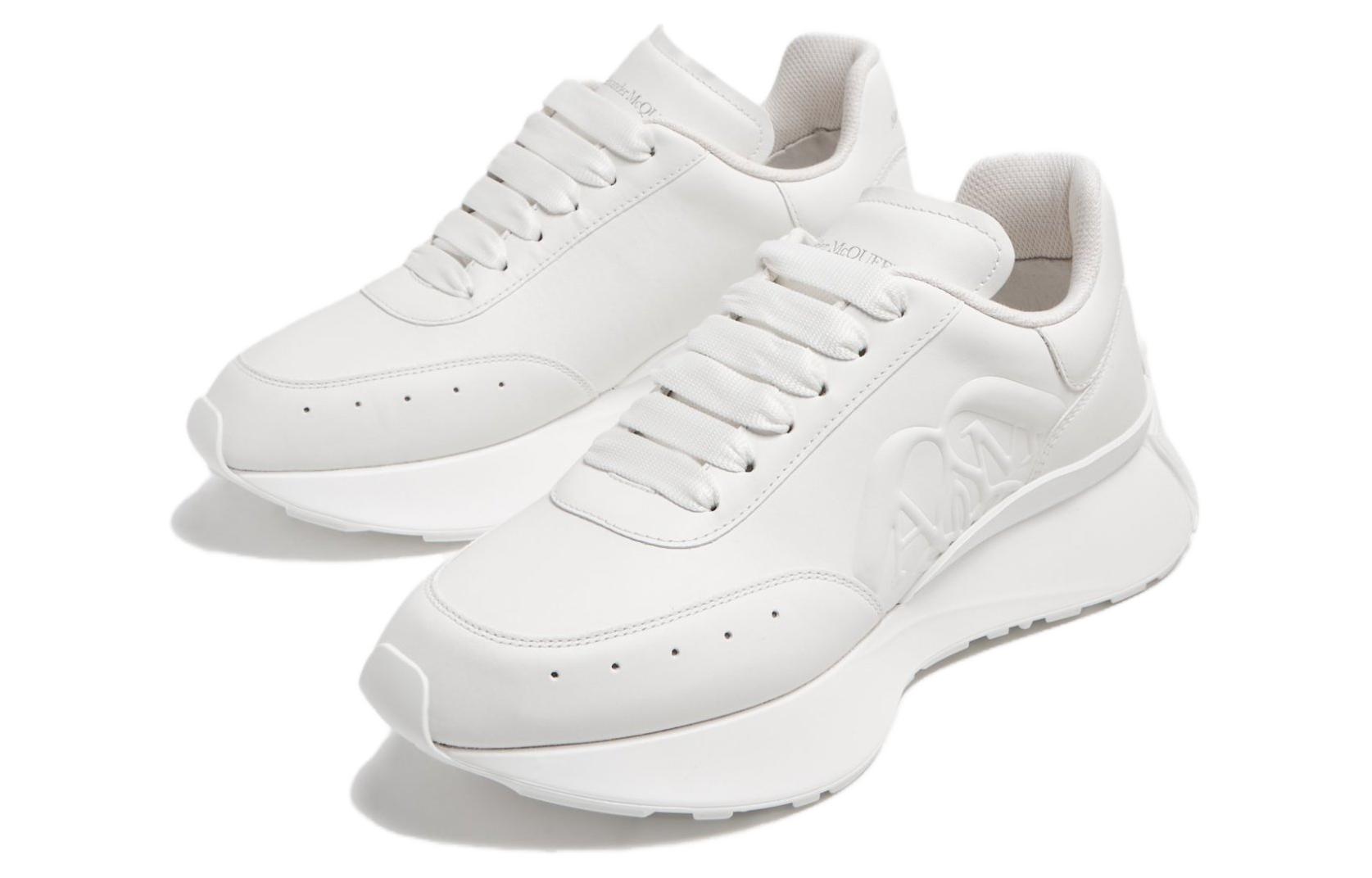 Lookbook Kasut Lari Alexander McQueen Sprint &#x27;Putih&#x27; 777417WIDN69000