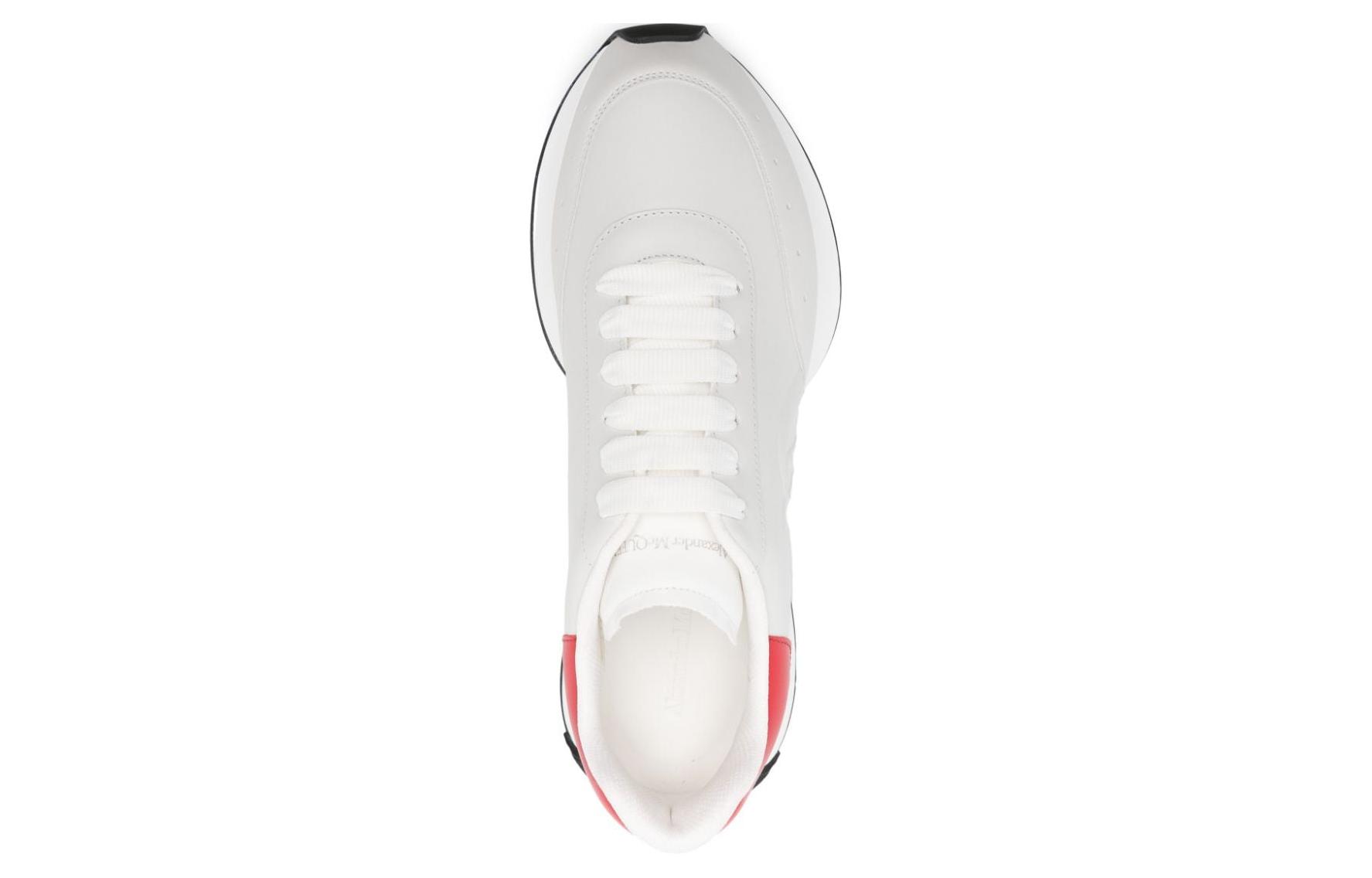 Purchase Alexander McQueen 亞歷山大麥昆 Sprint Runner 皮革 運動舒適 低幫 生活休閒鞋 男款 灰色