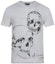 Buy Alexander McQueen SS20 Baju-T Lengan Pendek Kapas Kelabu Cetakan Tengkorak 557809-QMZ91-0902