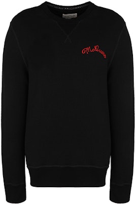 Alexander McQueen SS21 Baju Panjang Hitam Crewneck Pullover Sweatshirt 599616-QQX82-1000 Buy Alexander McQueen SS21 Baju Panjang Hitam Crewneck Pullover Sweatshirt 599616-QQX82-1000