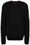 Lookbook Alexander McQueen SS21 Baju Panjang Hitam Crewneck Pullover Sweatshirt 599616-QQX82-1000