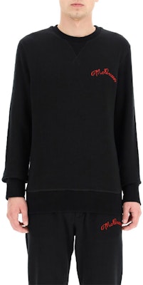 Alexander McQueen SS21 Baju Panjang Hitam Crewneck Pullover Sweatshirt 599616-QQX82-1000 Purchase Alexander McQueen SS21 Baju Panjang Hitam Crewneck Pullover Sweatshirt 599616-QQX82-1000