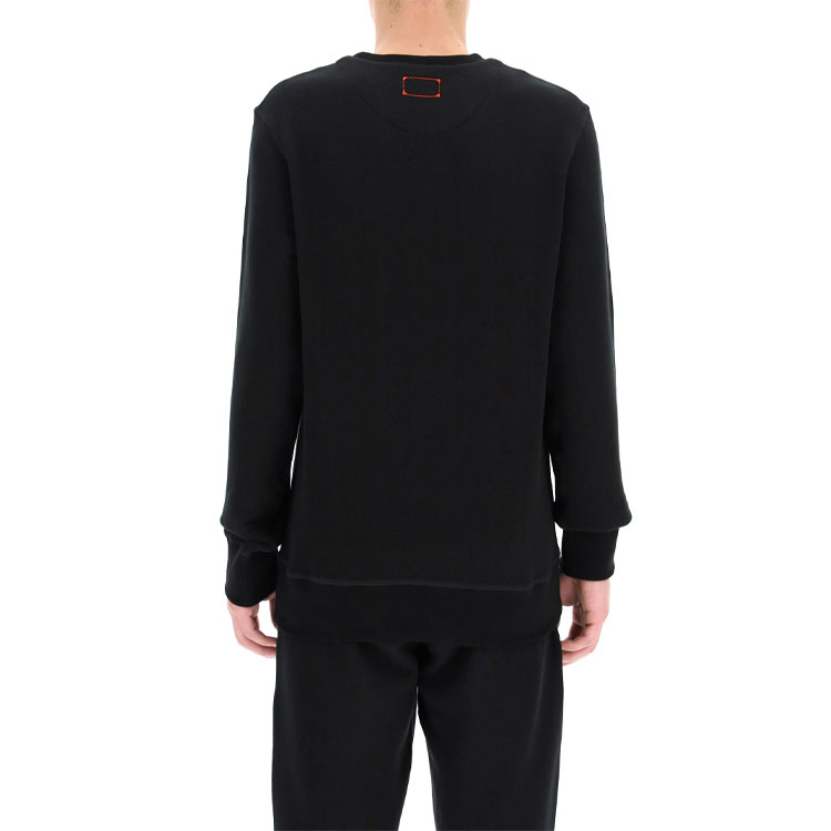 Details for Alexander McQueen SS21 Baju Panjang Hitam Crewneck Pullover Sweatshirt 599616-QQX82-1000