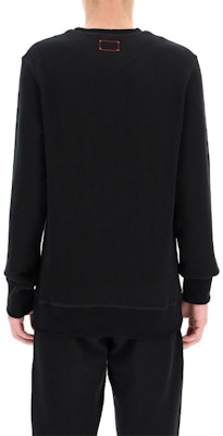 Alexander McQueen SS21 Baju Panjang Hitam Crewneck Pullover Sweatshirt 599616-QQX82-1000 Details for Alexander McQueen SS21 Baju Panjang Hitam Crewneck Pullover Sweatshirt 599616-QQX82-1000