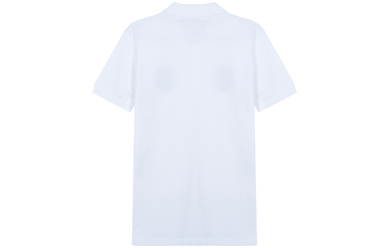 Lookbook Alexander McQueen SS21 Polo Kapas Sulaman Tengkorak Putih. 650418-QQX33-9000