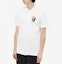 Shop Alexander McQueen SS21 Polo Kapas Sulaman Tengkorak Putih. 650418-QQX33-9000