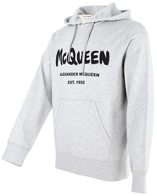 Alexander McQueen SS21 男士灰色修身印花圓領長袖衛衣 665401-QRZ71-0902 Shop Alexander McQueen SS21 男士灰色修身印花圓領長袖衛衣 665401-QRZ71-0902
