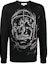 Buy Alexander McQueen SS21 Baju Sweatshirt Cetakan Tengkorak Hitam 631386-QPX71-1065
