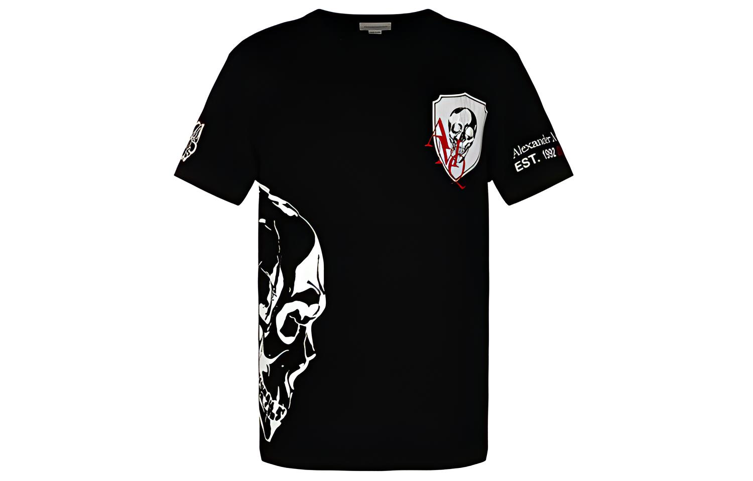 Alexander McQueen SS21 Skull T-Shirt Black 650423-QQZ65-0901