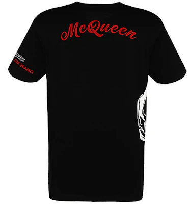 亞歷山大麥昆 SS21 骷髏頭黑色T恤 650423-QQZ65-0901 Lookbook 亞歷山大麥昆 SS21 骷髏頭黑色T恤 650423-QQZ65-0901