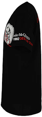 亞歷山大麥昆 SS21 骷髏頭黑色T恤 650423-QQZ65-0901 Shop 亞歷山大麥昆 SS21 骷髏頭黑色T恤 650423-QQZ65-0901