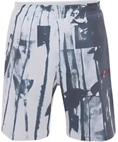 Alexander McQueen SS21 Trompe Drawstring Knit Shorts Navy Blue 650436QQZ700900 Alexander McQueen SS21 Trompe Drawstring Knit Shorts Navy Blue 650436QQZ700900