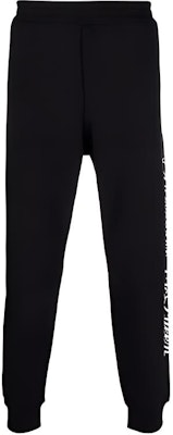 Alexander McQueen SS22 Seluar Jogger Slim Logo Hitam Pinggang Tinggi 687742-QSZ9A-0901 Buy Alexander McQueen SS22 Seluar Jogger Slim Logo Hitam Pinggang Tinggi 687742-QSZ9A-0901