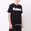 Details for Alexander McQueen SS22 Kaos Hitam Lengan Pendek dengan Cetak Logo. 684500-QSZ57-0901