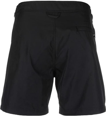 Alexander McQueen SS22 黑色側條紋印花短褲. 668597-4419Q-1000 Lookbook Alexander McQueen SS22 黑色側條紋印花短褲. 668597-4419Q-1000