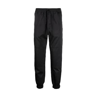 Alexander McQueen SS22 Black Solid Knit Jogger Sweatpants. 678056-QSR64-1000