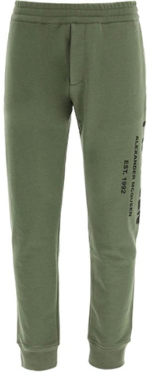 alexander-mc-queen-ss-22-green-letter-print-jogger-pants-688714-qsz-81-0904