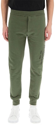 Alexander McQueen SS22 Celana Jogger Hijau dengan Cetakan Huruf 688714-QSZ81-0904 Lookbook Alexander McQueen SS22 Celana Jogger Hijau dengan Cetakan Huruf 688714-QSZ81-0904