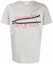 Buy Alexander McQueen SS22 Grey Zip Letter Print Graphic T-Shirt. 688189-QSZ8A-0902