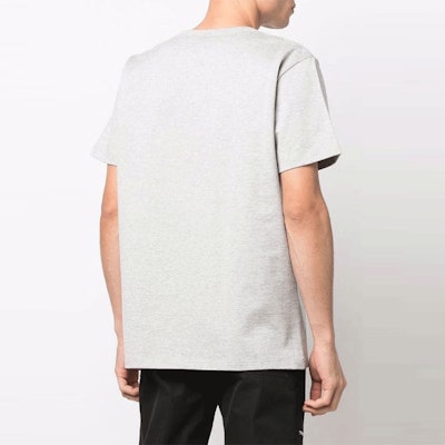 Alexander McQueen SS22 Grey Zip Letter Print Graphic T-Shirt. 688189-QSZ8A-0902 Shop Alexander McQueen SS22 Grey Zip Letter Print Graphic T-Shirt. 688189-QSZ8A-0902