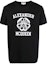Order Alexander McQueen SS22 Logo Cetak Hitam Baju-T Lengan Pendek. 682519-QSZ53-0901