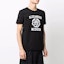 Purchase Alexander McQueen SS22 Logo Cetak Hitam Baju-T Lengan Pendek. 682519-QSZ53-0901