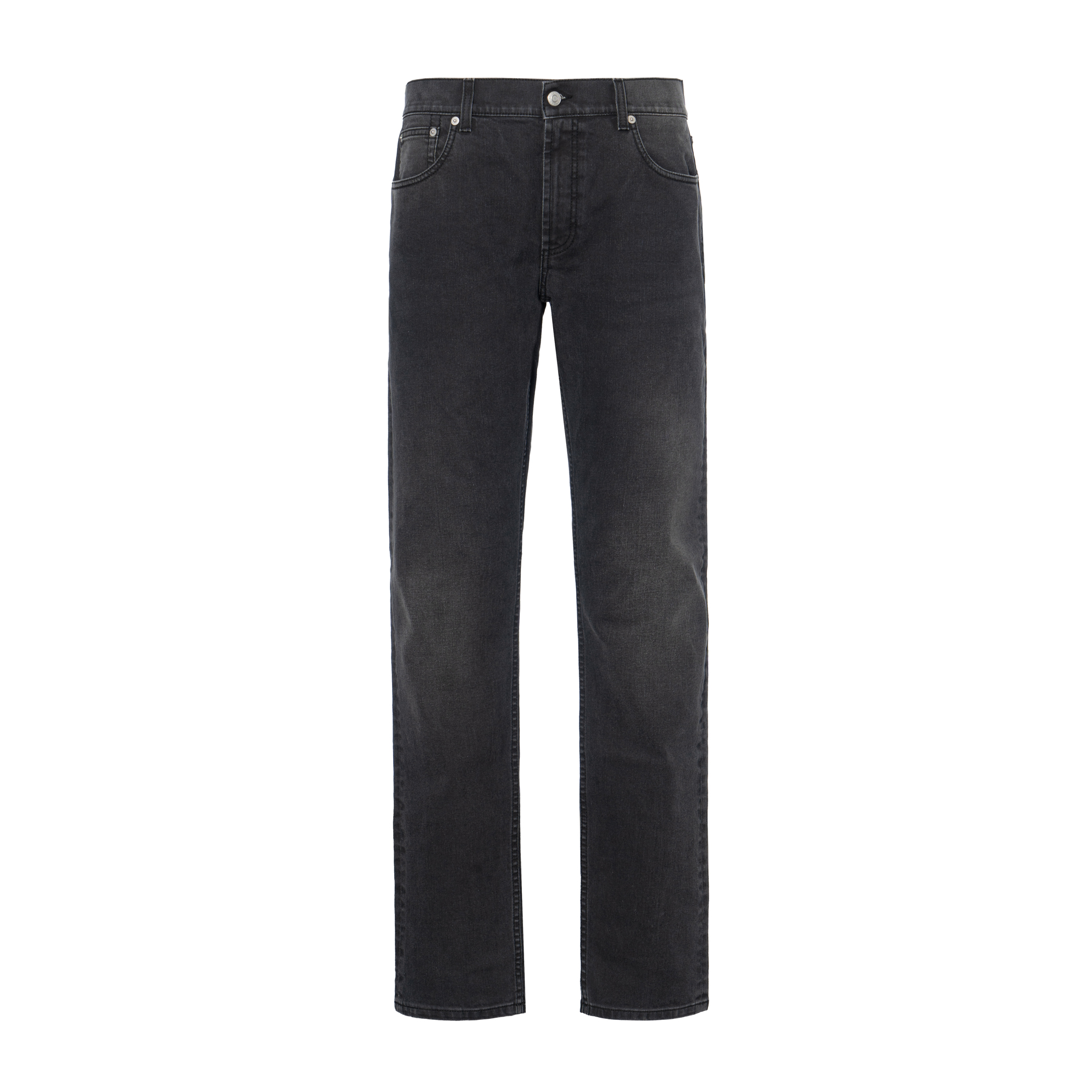 Alexander McQueen SS22  Skinny Distressed Jeans Black 683028-QSY77-1001