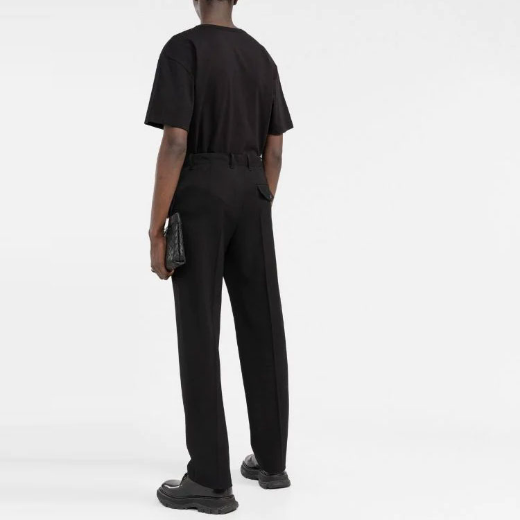 Alexander McQueen SS22  Skull Print Cotton Loose Fit T-Shirt 704987QTZ080901 圖 4