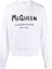 Buy Alexander McQueen SS22 Baju Putih dengan Cetakan Logo Huruf. 701285-QTZ11-0900