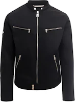 Alexander McQueen SS22 Black Solid Color Zip-Up Jacket Outerwear 671954-QSY49-1000 Alexander McQueen SS22 Black Solid Color Zip-Up Jacket Outerwear 671954-QSY49-1000