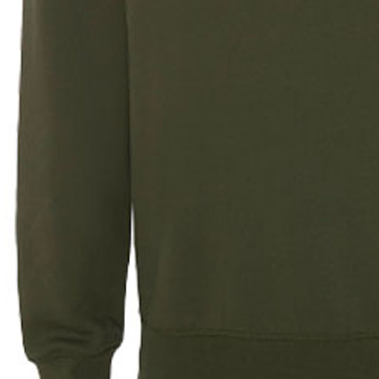 Sizing Alexander McQueen SS22 Crewneck Sweatshirt Logo Hijau Lengan Panjang 642663-QSX75-0904